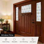 ADD.HERES Window Privacy Film, Stained Glass Decorative Static Cling, Removable - Image 3