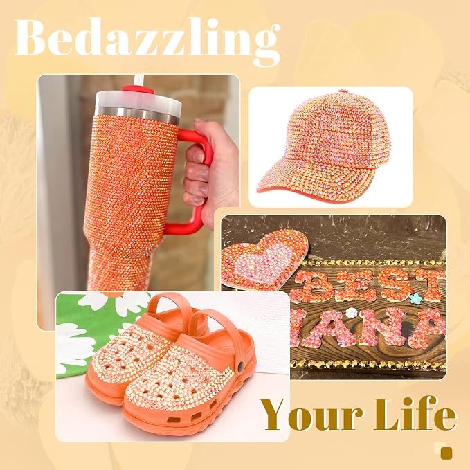 4000PCS 5mm Resin Jelly Rhinestones in Bulk, Bedazzling Flatback Crystals - Image 5