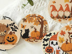 8 PCS Halloween Diamond Art Coasters Kits Cute Diamond Painting Coaster | - Image 7