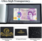 40 Pockets Banknote Currency Collecting Album - Image 3
