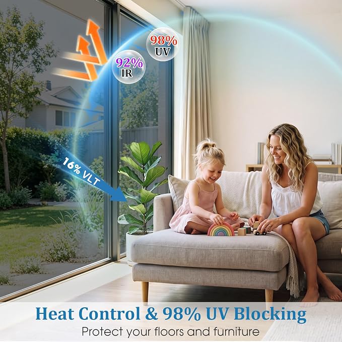 Coavas One Way Privacy Window Film - Image 3
