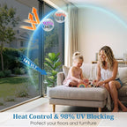 Coavas One Way Privacy Window Film - Image 3