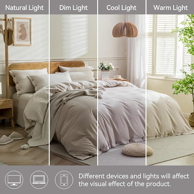 JELLYMONI Cotton Duvet Cover Full Size - Image 9