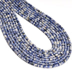 ICAI Beads Natural 2x4mm Rondelle Beads, Abacus Disk Stone Spacer Beads – Loose by CAI+YI+MING