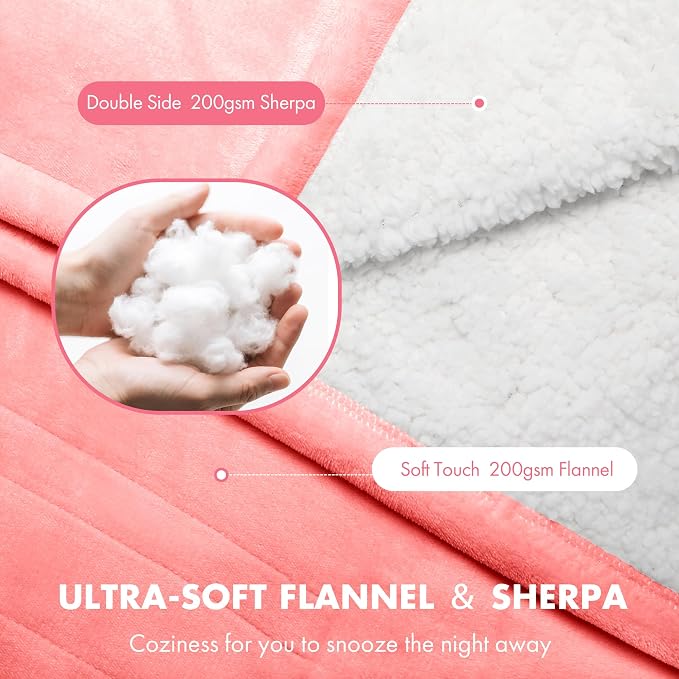 Electric Heated Blanket Twin 62" x 84" - Image 3