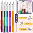 DIYSELF 20 Pack Exacto Knife, Exacto Knives Bulk, Craft Knife - Image 2