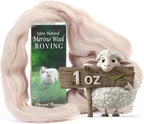 100% Natural Merino Wool Roving by DesertBreezeDistributing