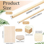 Premium Balsa Wood Craft Kit - Image 2