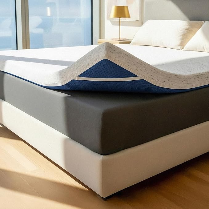 ViscoSoft 2 Inch Memory Foam Mattress Topper King by ViscoSoft