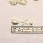 Chenkou Craft Random 100g/lot 4-20mm Half Round Imitation Pearls Seastar Bow - Image 2