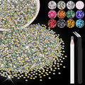 12000PCS 2mm Resin Rhinestones Bulk by BELLEBOOST