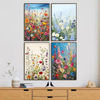 4 Pack Framed Paint by Numbers Kit - Image 2