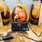 FIRElood Wood Burning Tool, Wood Burner kit Pen 25~750℃, Wood Burning kit - Image 4