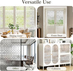 SUNBABY Reeded Glass Window Privacy Film, Frosted Glass Window Film - Image 7