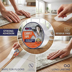 ETERART Double Sided Carpet Tape, No-Residue - Image 4
