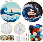 QMNNMA Needle Felting Kits, Wool Felting Kit by Qmnnma
