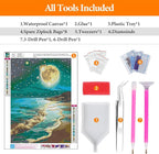 Offito Moon Beach Diamond Art Kits - Image 5