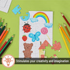 Mr. Pen- Blank Puzzle, 10 Pack, 28 Pieces/Pack, 5.5" x 8.1" | Blank Puzzles to - Image 5