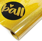 Glitter Puff Heat Transfer Vinyl, 12in X 5ft Iron on Vinyl | 3D Puff, Wash No by YIWLOER