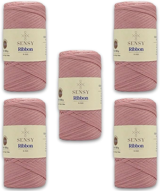 5 Skeins of Sensy Premium 4mm by SSENSY