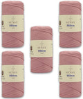 5 Skeins of Sensy Premium 4mm by SSENSY