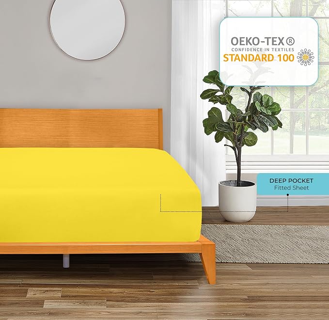 Royale Linens Fitted Sheet King - Image 7