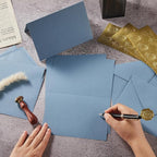 50 Pack Dusty Blue A6 Envelopes - Image 4