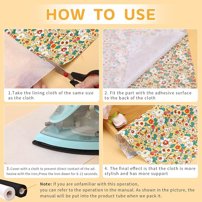 UzecPk Medium Weight Fusible Interfacing - Image 6