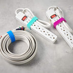 Self-Gripping Cable Ties by Wrap-It Storage, 12 Inch Straps – Reusable Hook and - Image 4