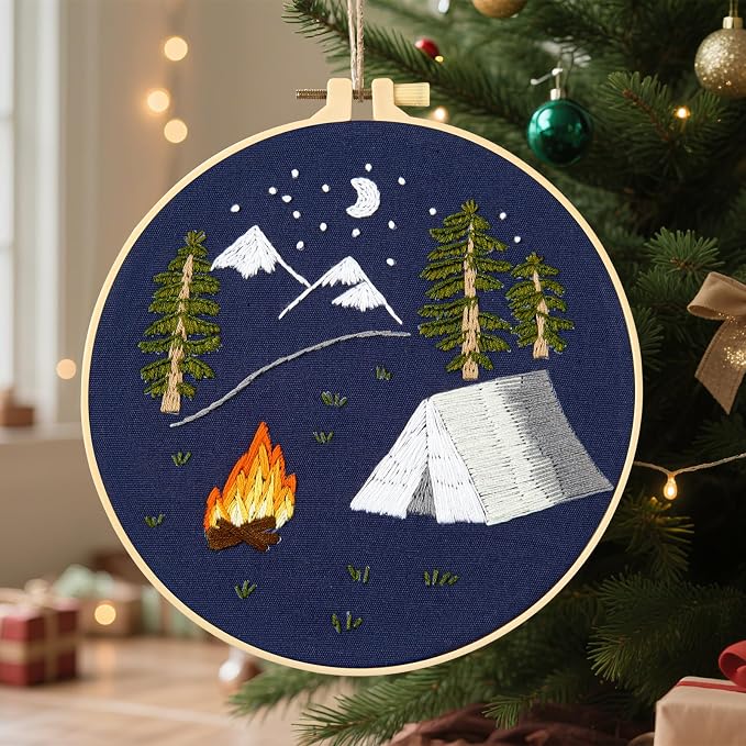 Crafmanoe Christmas Embroidery Kits - Image 4