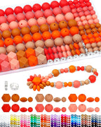 FIVEIZERO 172PCS Silicone Beads by FIVEIZERO
