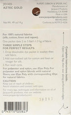 Jacquard Idye Natural Fabric: Aztec Gold - Image 2