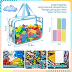 8 Packs 8 Colors Large Toy Storage Bags - Image 3