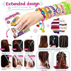 Friendship Bracelet Making Kit Toys, Ages 7 8 9 10 11 12 Year Old Girls Gifts - Image 4