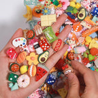 MGGFBLEY Assorted Resin Charms for DIY Bracelet & Keychain Making – Mini Candy - Image 3