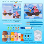 Crochetta Crochet Kit for Beginners, Crochet Kit - Image 2