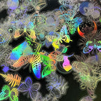 Yoksas Holographic Glitter Stickers by YOKSAS