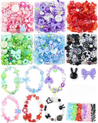 FIVEIZERO 480PCS Assorted Acrylic Beads by FIVEIZERO