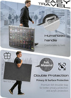 Ultra-Thin 31.4 x 23.6inch Portable Aluminum Card Display Case - Image 5