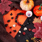 arricraft 203 Pcs Halloween Skull Gemstone Beads Kits, Natural Lava Rock - Image 6
