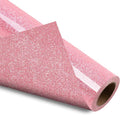 VinylRus Pink Glitter HTV Heat Transfer Vinyl Roll by VinylRus