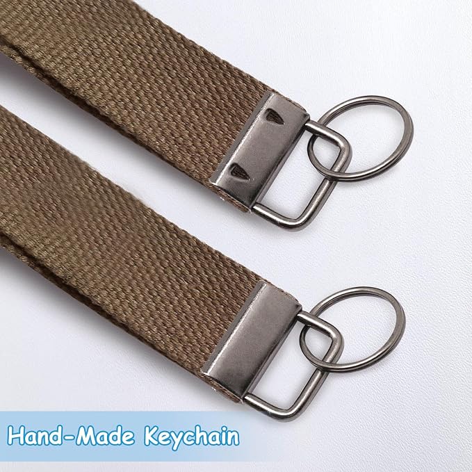 Key Fob Hardware, Key Lanyard, Keychain Making Kit Crafts DIY Supplies - Image 5