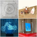 KAITELA Pack of 10 Clear Acrylic Sheet 12" x 12" Cast Plexiglass Square 1/8" - Image 7