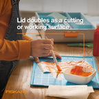 Fiskars Kids Creating Toolbox – Portable Art Storage Organizer - Image 6