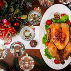 Axquilon 8 Pcs Christmas Diamond Art Coasters Kit - Image 3