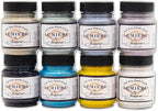 Jacquard Lumiere 2.25oz Fabric Paint 8 Color Celestial Set by Jacquard