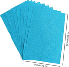 10 Sheets Glitter Paper Sheet for Crafts, A4 Cardstock Self-adhesive Paper for - Image 7