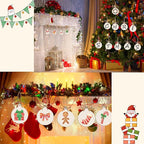 50PCS Unfinished Wood kit with Holes, Wooden Circles - Image 4