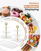 Kootek Dessert Cupcake Stand, 3 Tiered Cup Cake Holder Tower Stand Riser& - Image 6