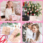 MARFOREVER 40 Pcs/20 Pairs Christmas Charms - Image 7